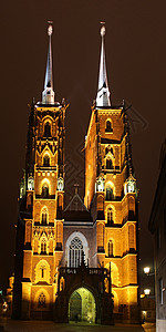 wroclaw 大教堂图片