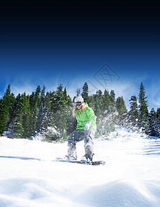 滑雪 竞赛 娱乐 季节 管道 山 假期 鸭式 滑雪板图片