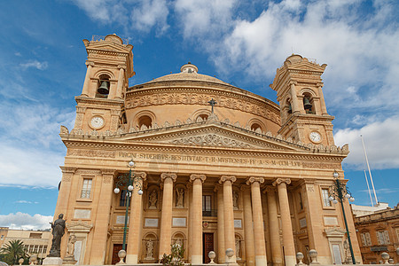 Mosta 国外的罗通达 欧洲 精神 天主教徒图片