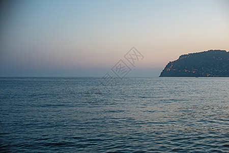 夜晚的艾伦亚 热带 海岸线 土耳其 自然 古老的 建筑学 美丽的图片