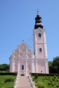 克罗地亚帕克拉克的圣母升天教堂 信仰 塔图片