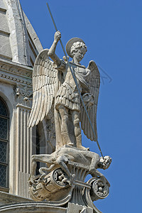 圣迈克尔 艺术 翅膀 神话 希望 数字 信仰 大理石图片