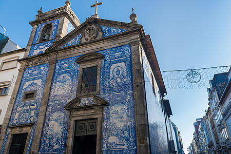 教堂灵魂 葡萄牙波尔图背景图片