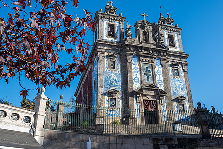 葡萄牙波尔图圣伊尔德丰索教堂 礼拜场所 纪念碑 教会图片