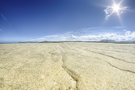 法拉拉格海滩 爱尔兰 欧洲 天空 夏天 沙丘 海景图片