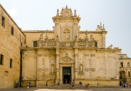 Lecce大教堂 意大利塞莱顿巴洛克艺术杰作 萨伦托 建筑学图片