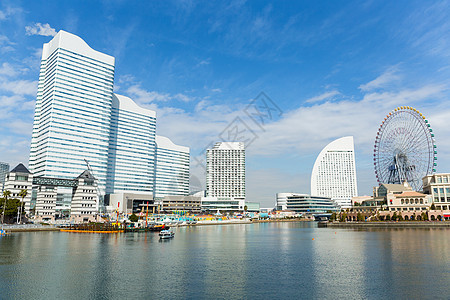 横滨市 天空 商业 海 海景 建筑学 公园 公寓 蓝色的图片