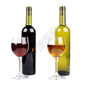 酒杯和酒瓶 饮料 玻璃 水晶 菜单 藤蔓 高脚杯 浪漫 红酒杯背景图片