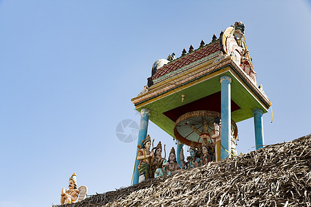 纪录片形象 社论 印度庙会 女神 板条 寺庙 活动图片