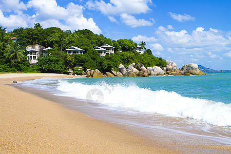 岛的海滩 风景 旅行 太阳 沿海 商务旅行 长凳 泰国 径流图片