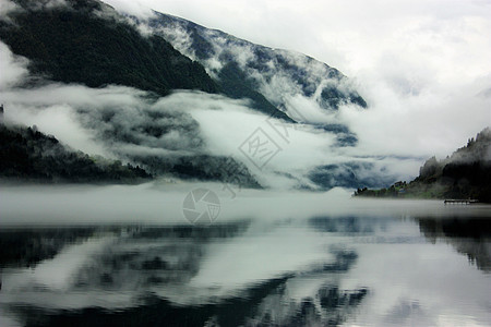 费泽兰斯湾的迷雾 水 旅游 吸引力 我爱挪威 假期图片