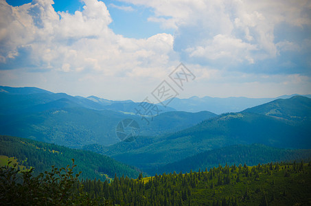 乌克兰 雾和云 山地山谷景观 旅行 阳光 太阳图片