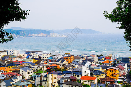 城市 渠道 全景 海滩 美丽的 爬坡道 老的 山图片