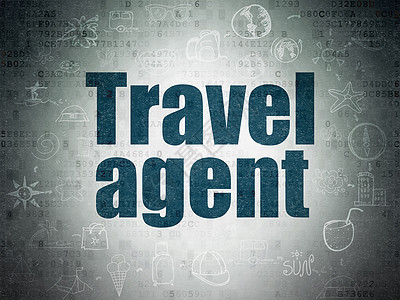 旅行概念 数字数据文件背景旅行代理 旅行社背景图片