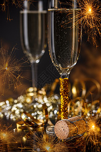 香槟玻璃杯 酒精 卡片 浪漫 红酒杯 喜庆的背景图片