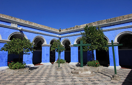 圣凯瑟琳修道院 圣卡塔琳娜 秘鲁阿雷基帕 镇 基督教图片