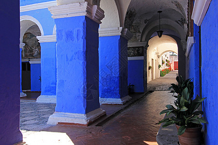 圣凯瑟琳修道院 圣卡塔琳娜 秘鲁阿雷基帕 殖民 尼姑庵图片