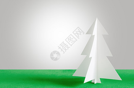 圣诞树和天鹅绒背景的圣诞树 圣诞树纸图片