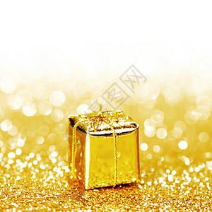 带节日 gif 的盒子 丝带 黄色的 生日 弓 庆典背景图片