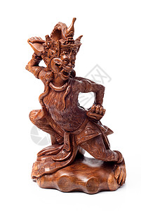 雕刻的木雕像 冥想 精神 佛教徒 宗教 记忆 雕塑图片