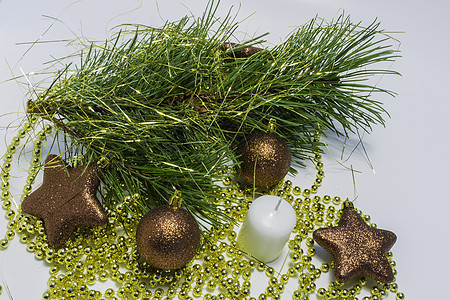 圣诞节背景 爆管 绿色的 白色的 乐趣 闪亮的 快乐 传统的 快乐的图片