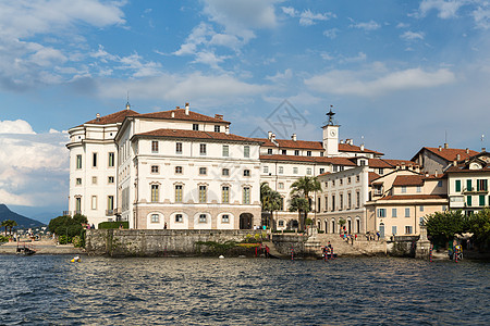 意大利斯特雷萨附近马吉奥雷湖的Isola Bella 镇 旅行图片