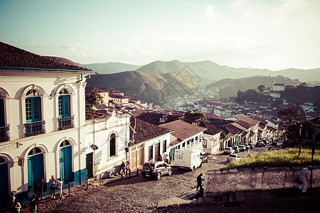 巴西米纳斯吉拉斯世界遗产城市Ouro Preto 诺萨 天线图片