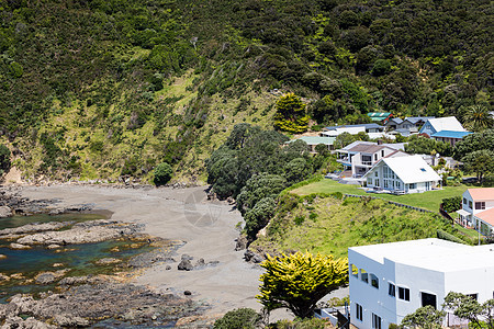 从新西兰群岛湾Paihia附近的Russell地区 海洋图片