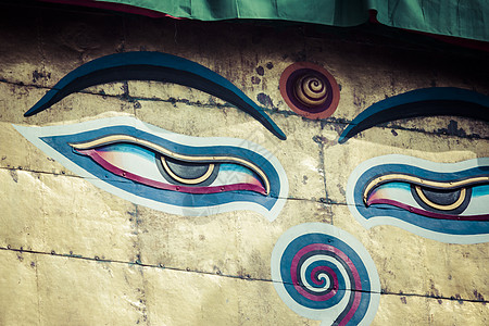 尼泊尔加德满都猴子寺庙的Stupa 旅行 佛图片