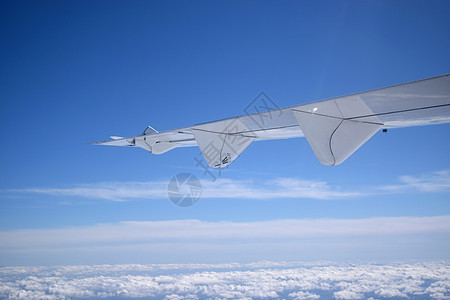 飞机机翼 航班 航空公司 全景 窗户 蓝色的 空气 航空图片