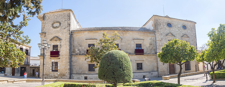  铁链板 西班牙乌贝达 地中海 莫利纳 古老的 建筑图片