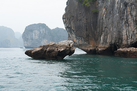 越南哈隆湾 旅游 假期 自由 泻湖 山 空气 运输 云图片