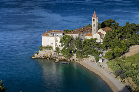 克罗地亚布拉克岛博尔老多明尼加修道院 达尔马提亚图片