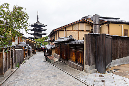 京都和Sannen Zaka街图片