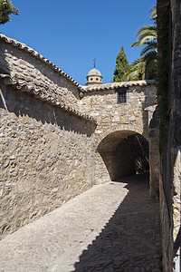 西班牙Jaen Baeza街 西班牙Jaen 安达卢西亚图片