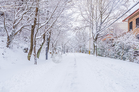 韩国山峰冬季风景白雪图片