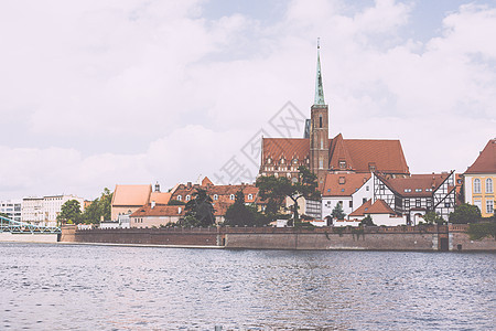 波兰沃洛茨瓦夫城市建筑 布雷斯劳 教会 订单 美丽的 弗罗茨瓦夫图片