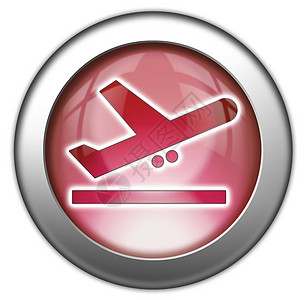 飞机图标图标 按钮 平方图机场起飞 假期 降落 日程背景