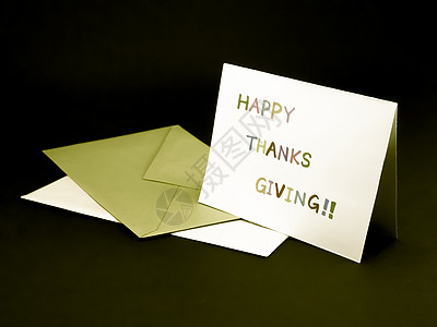 感恩节明信片给家人和朋友的贺卡;感恩节快乐 快乐的 展示 季节背景