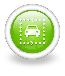 汽车贴纸素材图标 按键 微光图驾驶巡游 司机 象形文字 插图背景