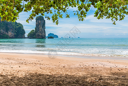 泰国克拉比 Krabi -安达曼海岩石的美景图片