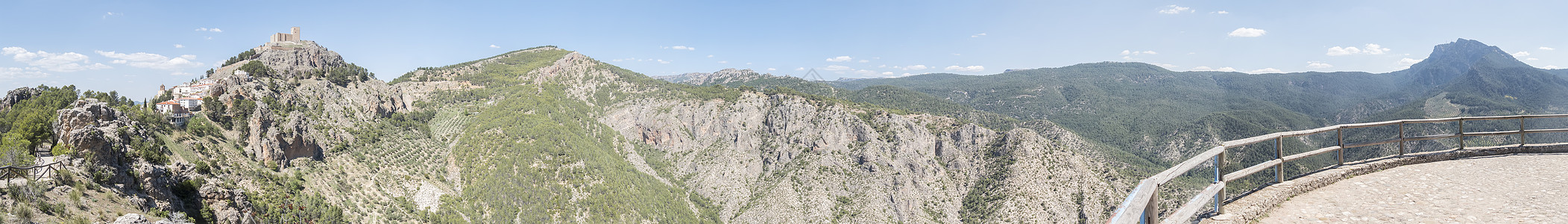 全景 哈恩 西班牙 跑道 风景 山脉 流动的 岩石 晴天图片