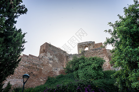 吉布拉尔法罗城堡 马拉加阿尔卡扎巴 马拉加 科斯达太阳 S 海 自然图片