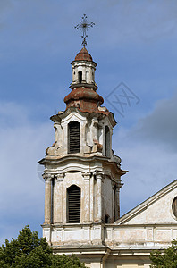 维尔纽斯圣教堂 天空 立陶宛语 老的 波罗的海的 首都图片