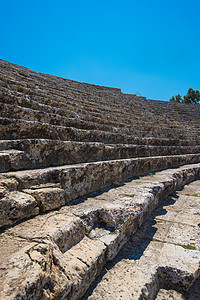 希拉波利斯废墟中的罗马两神剧院 考古学 旅行 东方图片