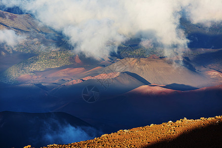 哈莱亚卡拉 旅游 毛伊岛 哈雷阿卡拉 顶峰 岩浆 日落图片