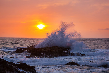 海上日落 水 阳光 自然 冲浪 太阳 惊险 海洋图片