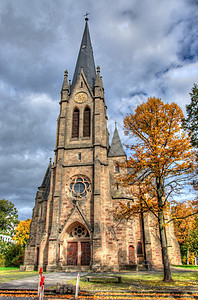 德国赫森富尔达古老天主教教堂 悉尼 欧洲 威尔士图片