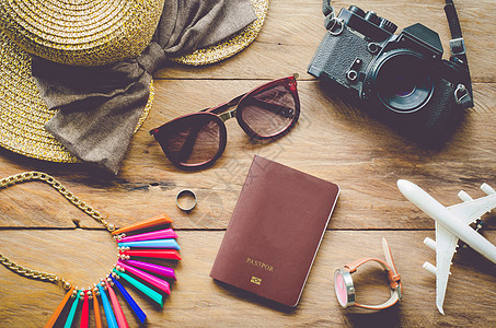 旅行配件服饰 护照 行李 交通费用 玩家 笔记本图片