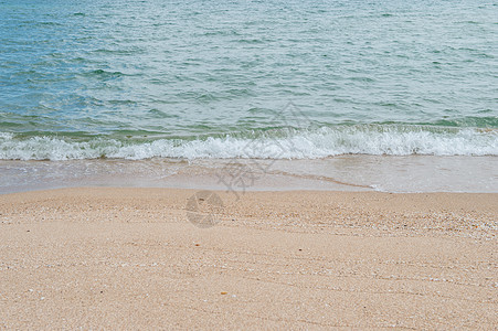 海浪的海滩背景 海洋海浪图片